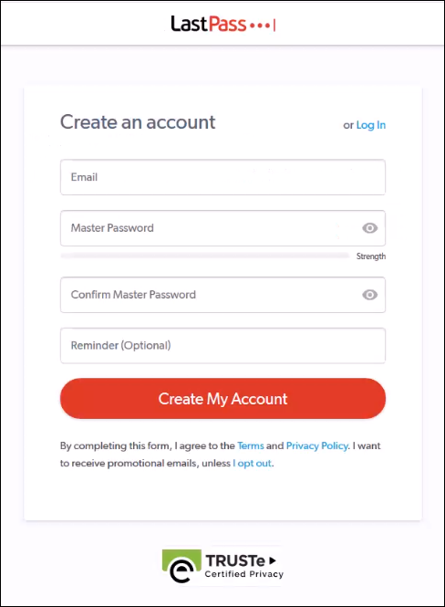 my lastpass login